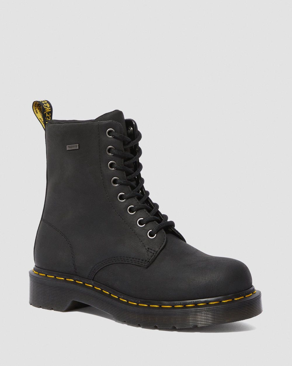 Dr Martens 1460 Waterproof Šnurovacie Topánky Damske ( Čierne ) SK 381-LTRQIN